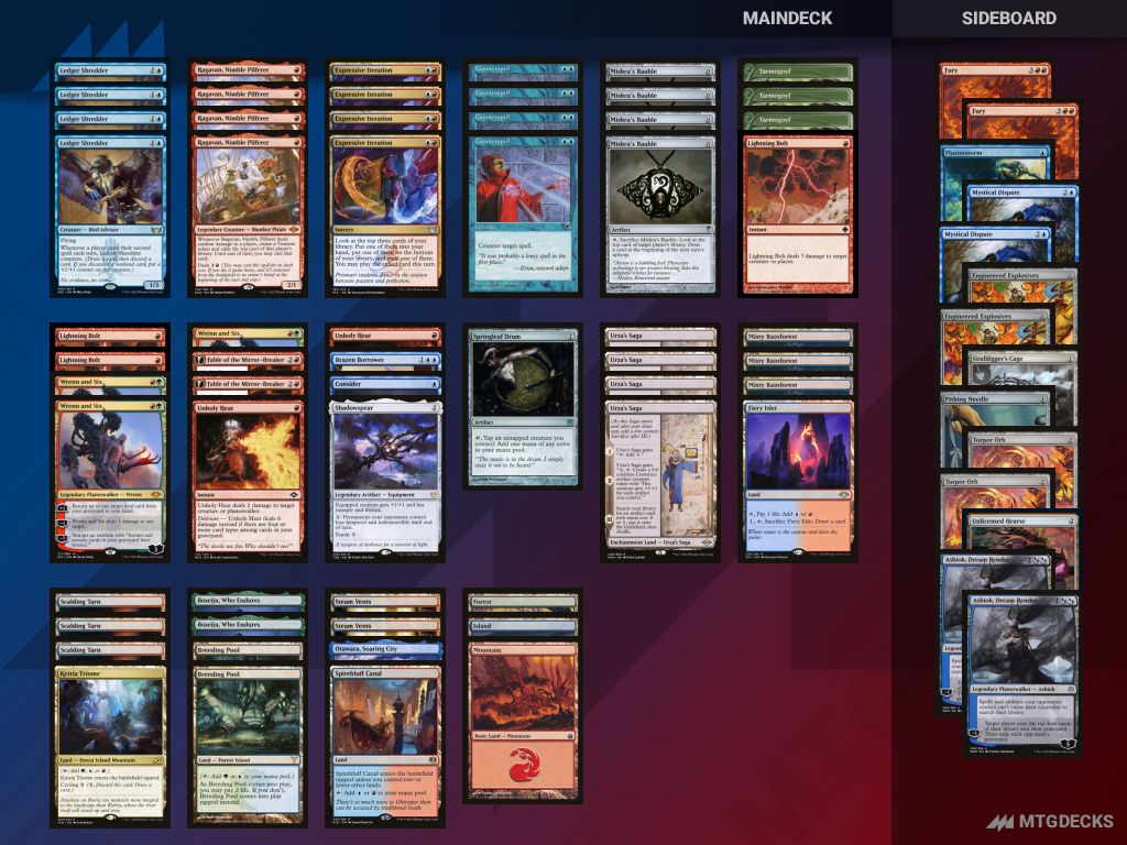 HARERUYA - Daily Tournaments | Modern - August 22 • MTG DECKS