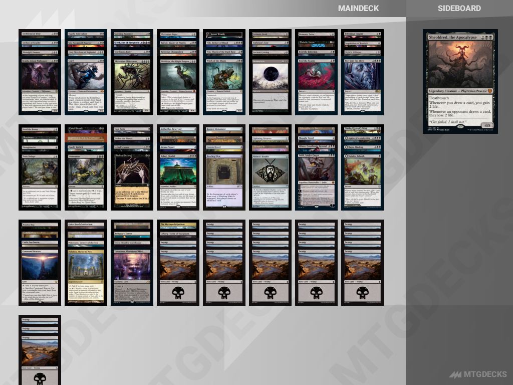 Duel-Commander Sheoldred 1v1 deck by tylerisdrawing  MTG DECKS