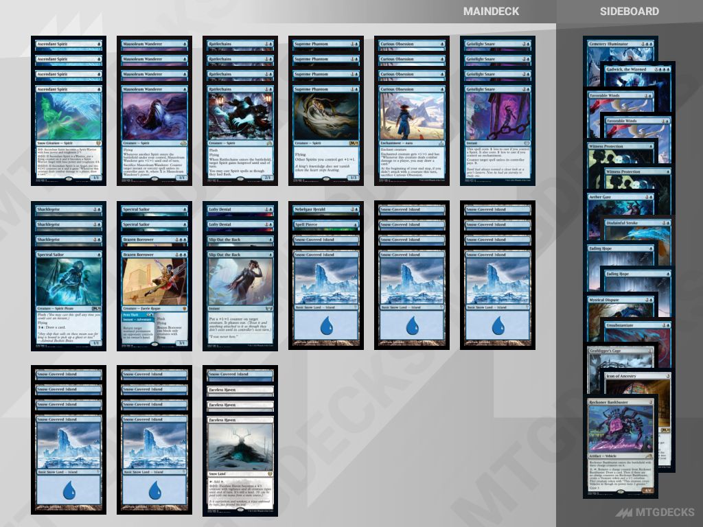 Pioneer Spirit deck by Tanaka akira • MTG DECKS