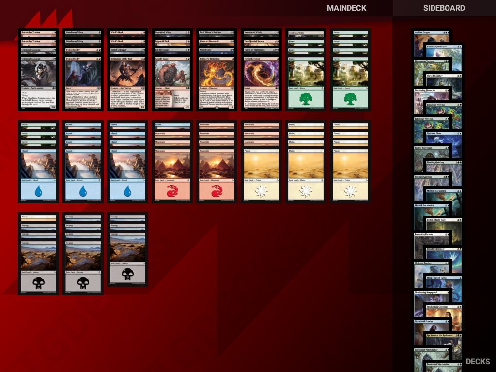 Arena Other Decklist deck by Yuki Aoyama • MTG DECKS
