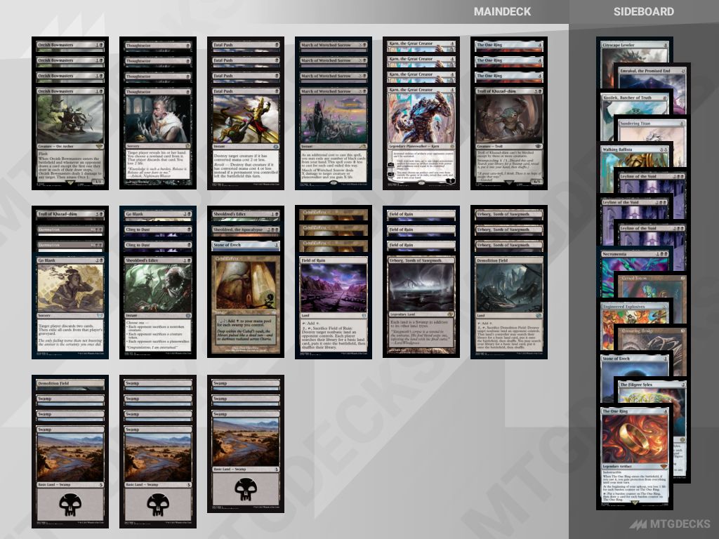 MTGO Modern Challenge #12587864 | October 21 • MTG DECKS