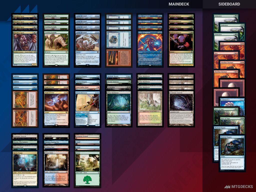 Modern Temur Rhinos deck by František Vitula • MTG DECKS
