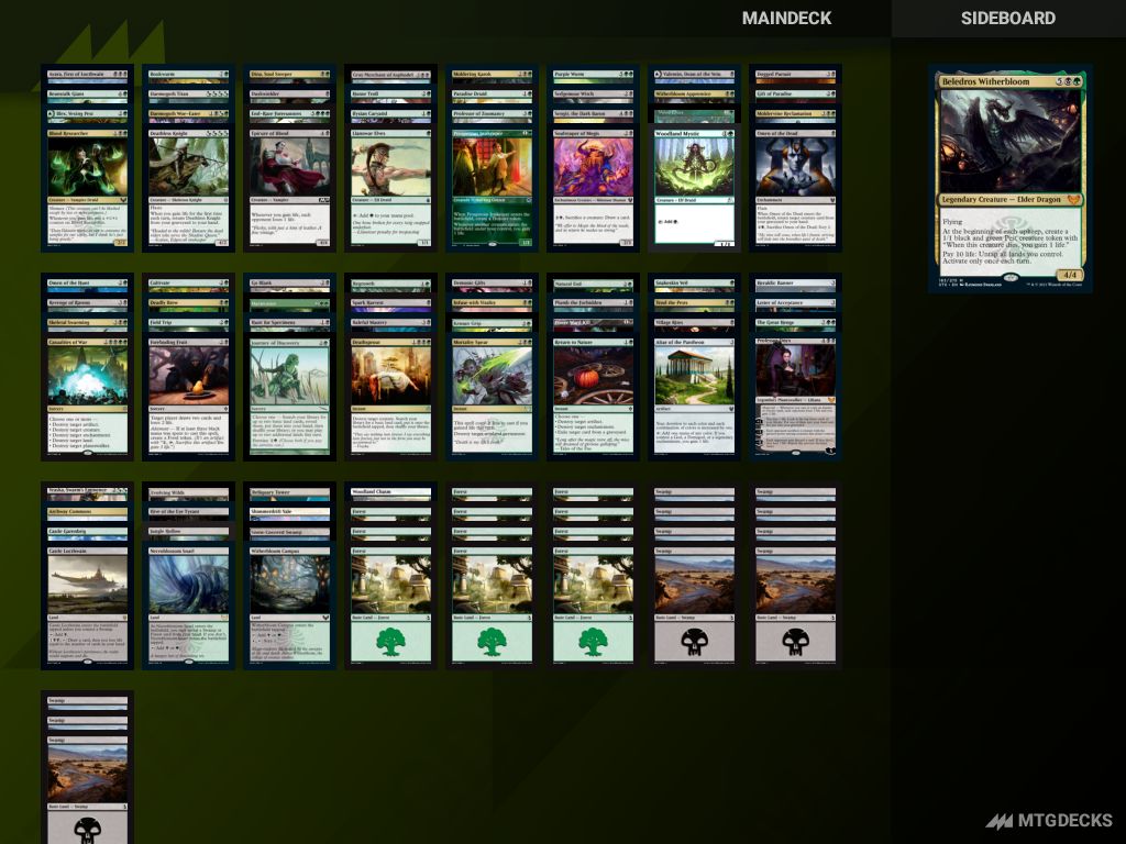 sephiroth mtg commander deck Duskmourn: Endless Punishment Commander Deck  Magic: The Gathering