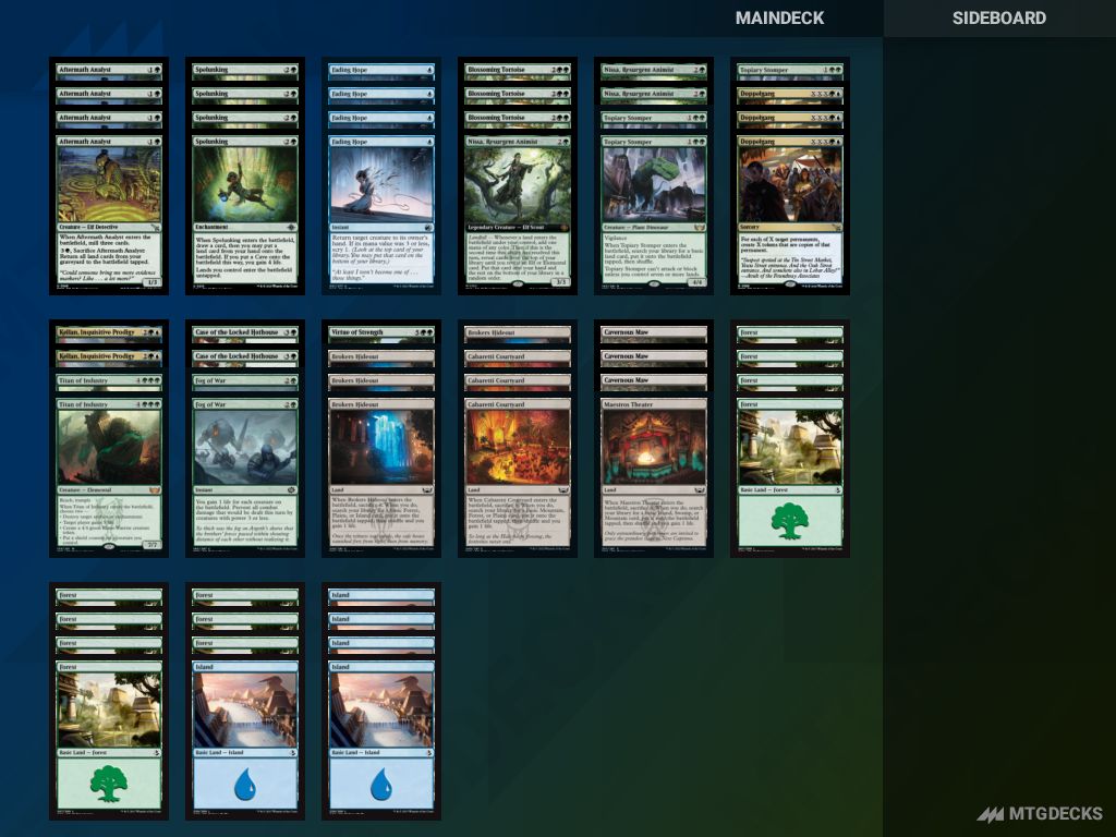 Arena Standard Nissa Ramp deck by Fleshgrafter • MTG DECKS
