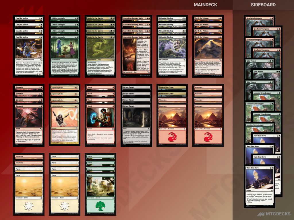Arena Other Decklist deck by HI my name is... • MTG DECKS