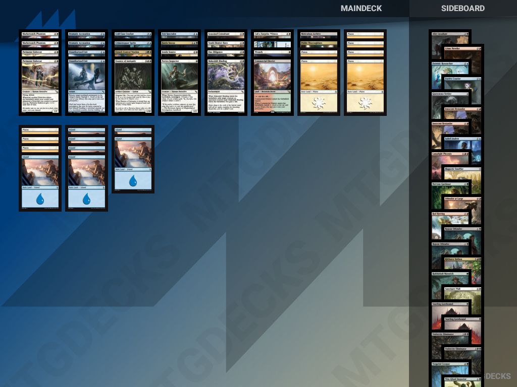 Arena Other Decklist deck by Victor Durand • MTG DECKS