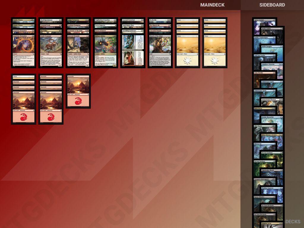 Arena Other Decklist deck by N0oh • MTG DECKS