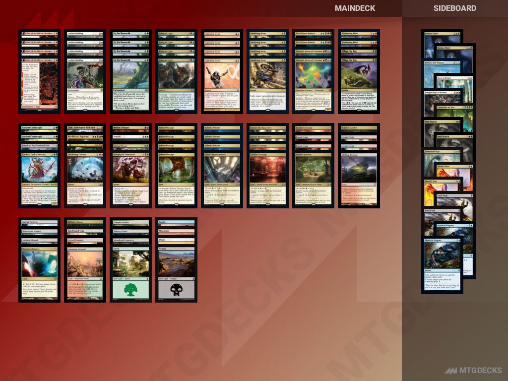 MTGO Pioneer Preliminary #12635949 | May 07 • MTG DECKS
