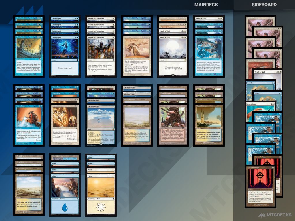 Premodern Landstill (UW Control) deck by Alessandro Galli • MTG DECKS