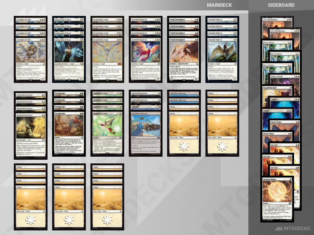Standard Angels deck by Takahashi Keisuke • MTG DECKS
