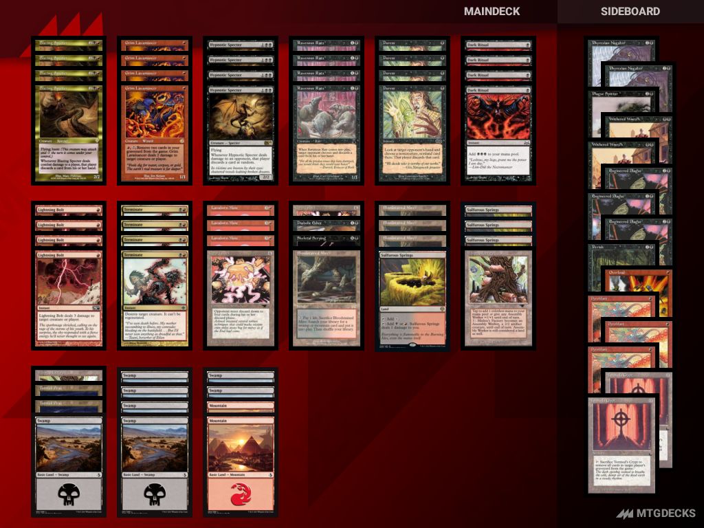 Premodern Machinehead deck by Alexander Kozlov • MTG DECKS
