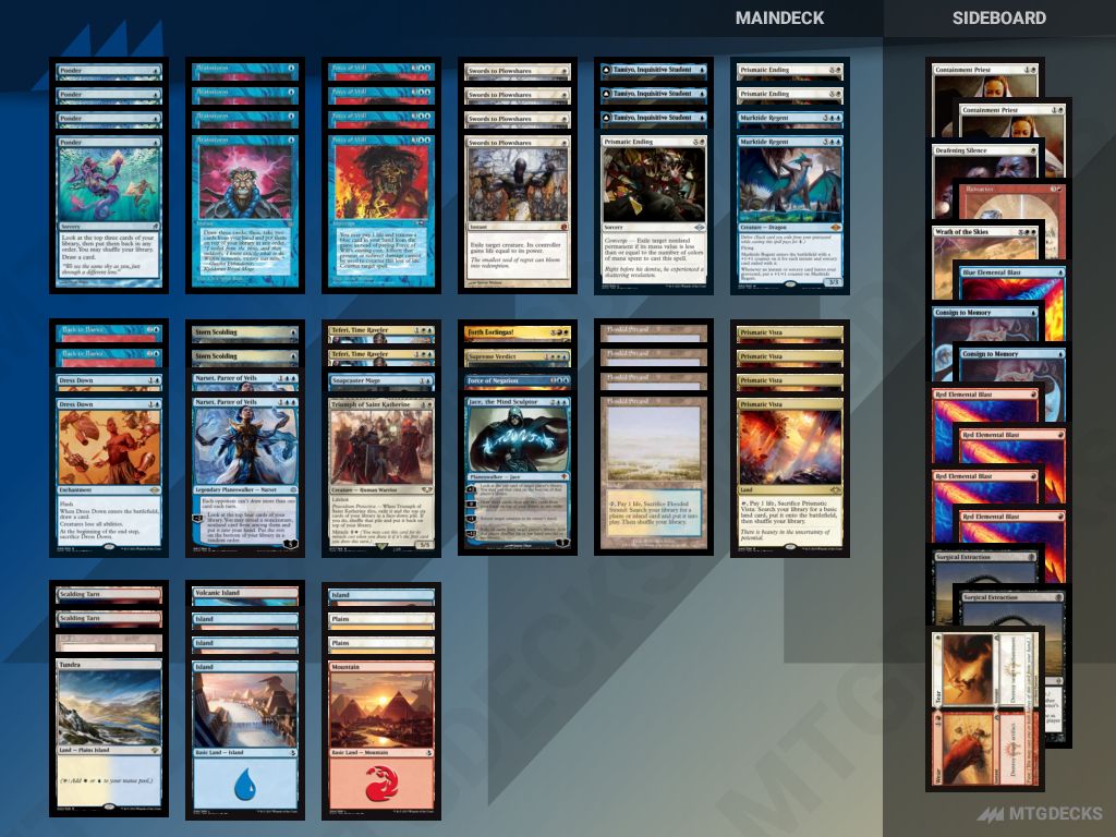 Legacy Jeskai Control deck by Terasawa Kazuya • MTG DECKS