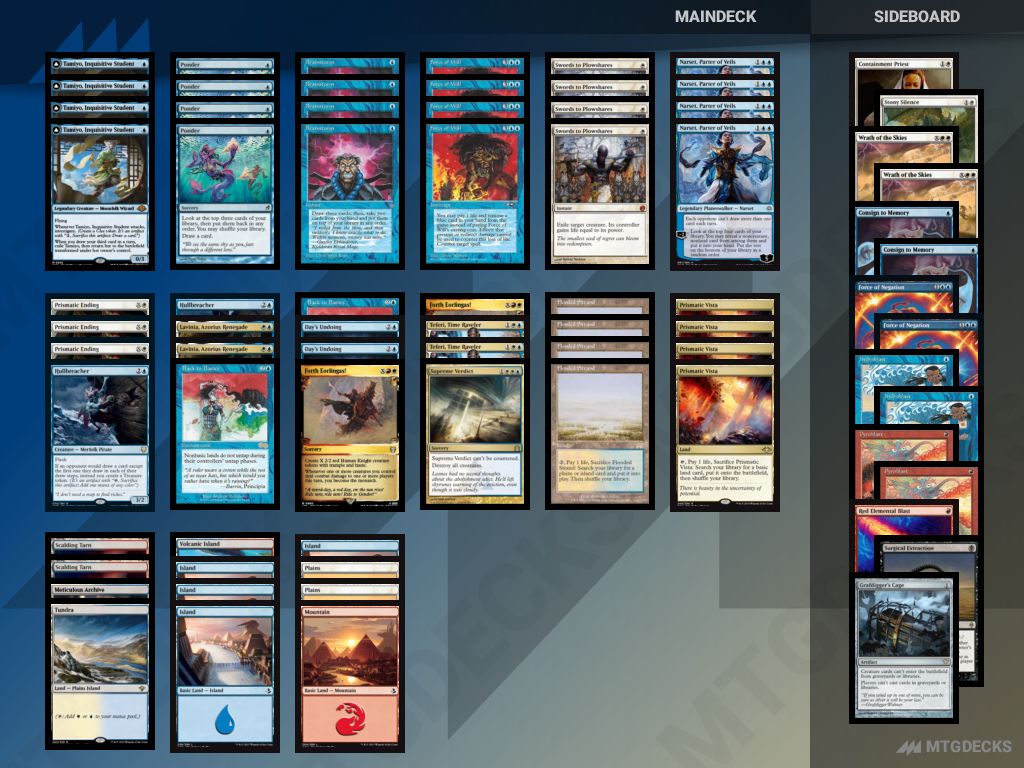 Legacy Jeskai Control deck by João Bittencourt • MTG DECKS