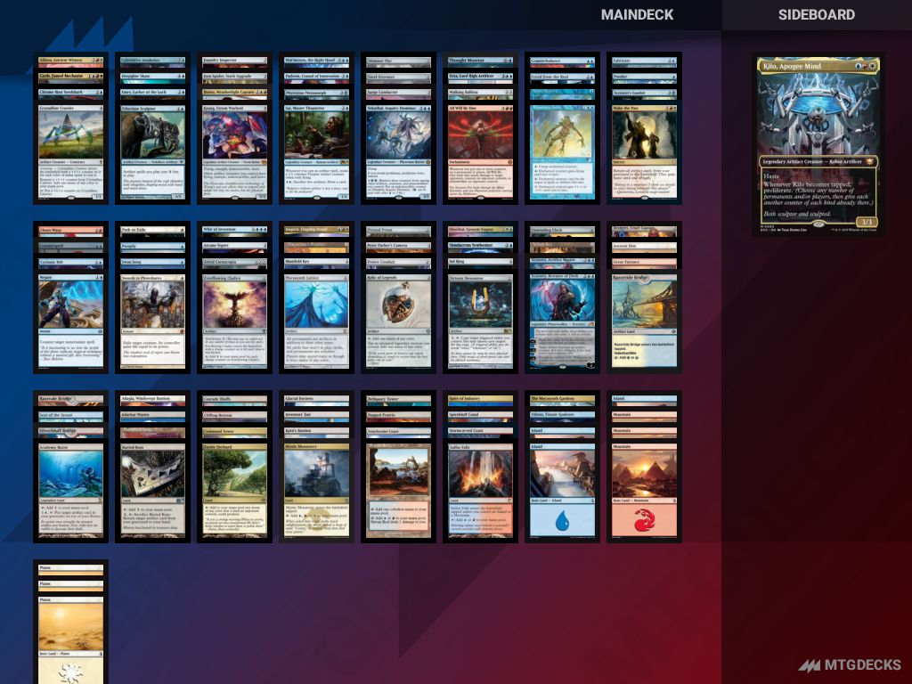 mtg kilo commander deck Amazon.com: Magic: The Gathering Edge of Eternities Commander Deck Bundle main image 0