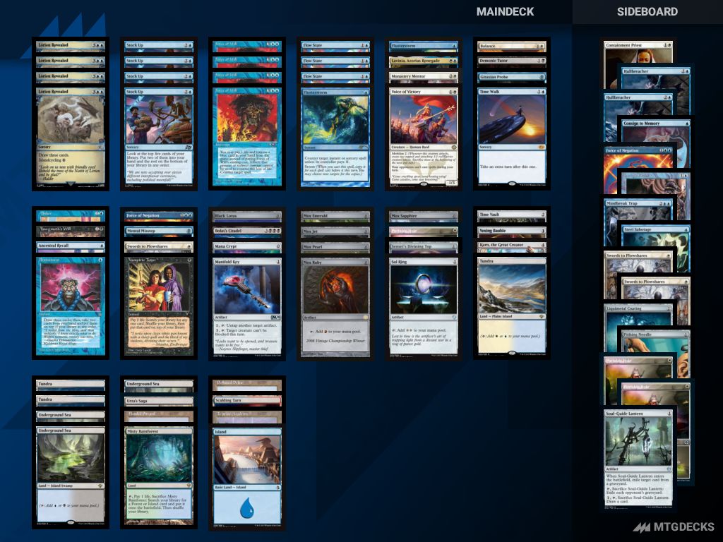 MTG Vintage Tinker - 341 top decks • MTG DECKS