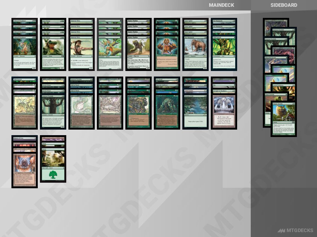 Pauper Deck deck by Nicholas Zant • MTG DECKS