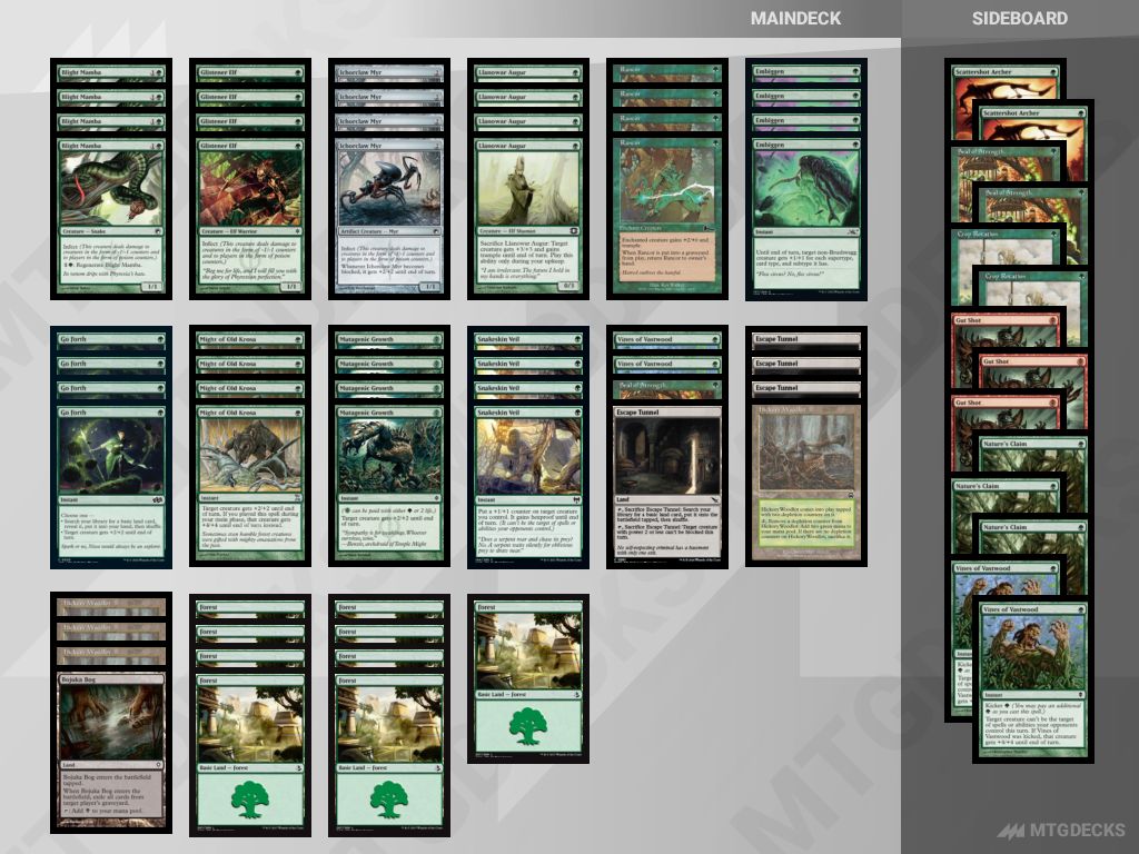 MTG Pauper Infect - 621 top decks • MTG DECKS