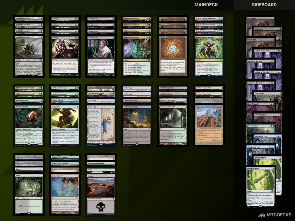 Legacy アナグマはいらない。 deck by suzuki takahiro • MTG DECKS