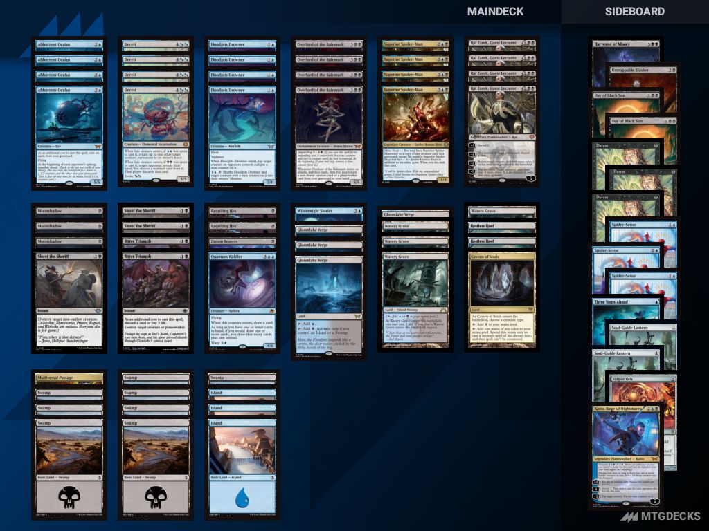 MTG Standard Secrets of Strixhaven Dimir Oculus top decks • MTG DECKS