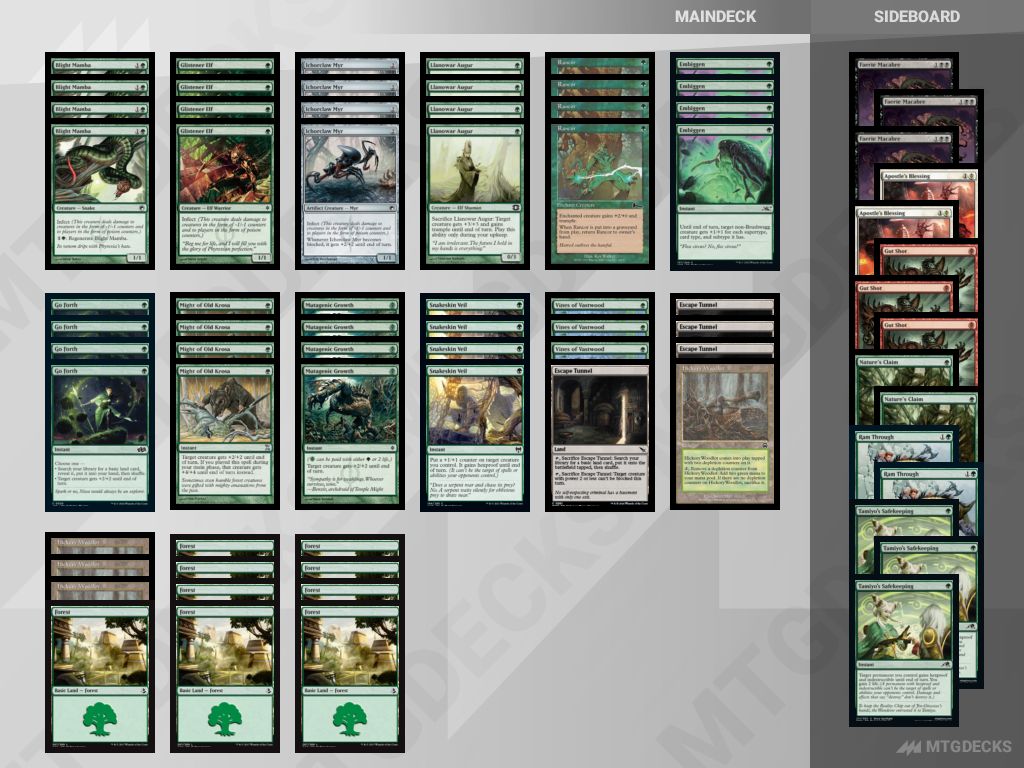 MTG Pauper Infect - 633 top decks • MTG DECKS